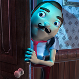 Crazy Neighbor Dark Secret 3D icono