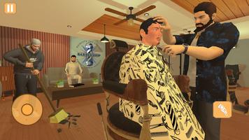Barber Shop: Hair Salon Sim 3D постер