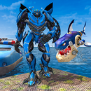 Shark Robot Transformation APK