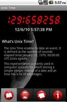 Unix Time 海報