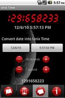 Unix Time اسکرین شاٹ 1