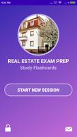Real Estate Exam Flashcards Plakat