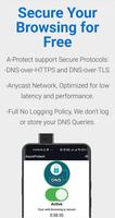 A-Protect Smart DNS اسکرین شاٹ 1