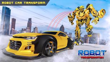 Hélicoptère VolantCarTransform Affiche