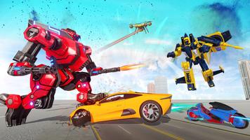 Robot Superhero Car Transform screenshot 3