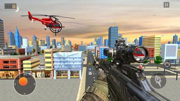 Modern Sniper 3D Offline Games Affiche