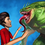 Scary LizardMan-School Hunting