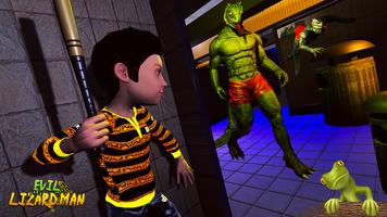Scary LizardMan-School Hunting ポスター