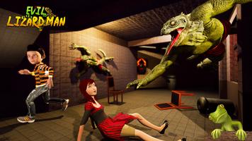 Scary LizardMan-School Hunting スクリーンショット 1