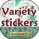 variety stickers with more than 2000 sticker APK