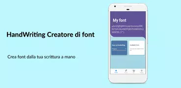 HandWriting Creatore di font