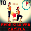 Evde aletsiz kilo ver zayıfla 