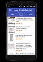 Latest Jobs in Pakistan capture d'écran 1