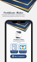 Perfect Certificate Maker App Affiche