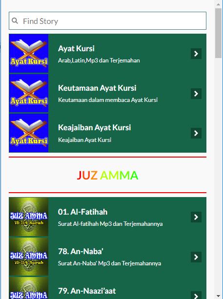 Ayat Kursi Dan Juz Amma For Android Apk Download