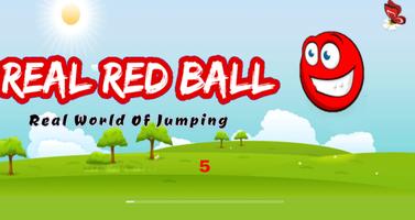 Real Red Ball - Jumping World Ekran Görüntüsü 1