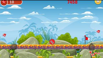 Real Red Ball - Jumping World capture d'écran 2