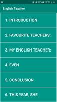 English Teacher-poster