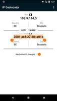 IP Address & Geolocation (IPv4 capture d'écran 1