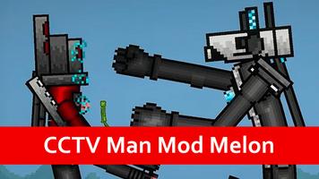 CCTV Man Mod Melon poster