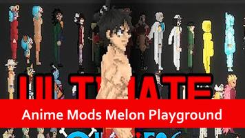 Anime Mods Melon Playground ảnh chụp màn hình 1