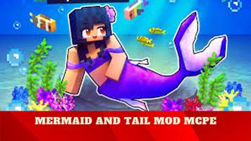 Mermaid and Tail MOD MCPE ảnh chụp màn hình 1