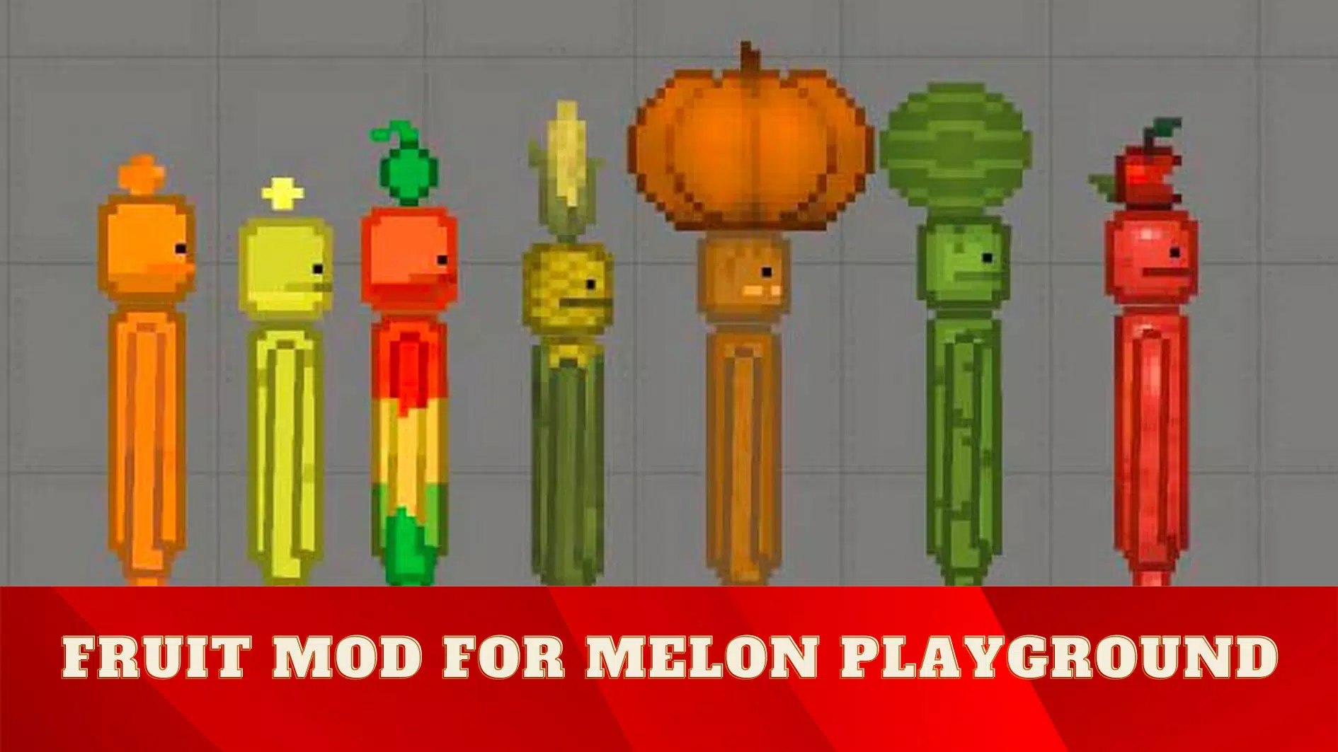 Fruits Mod Melon Playground in 2023