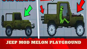 jeep mod Melon Playground تصوير الشاشة 1
