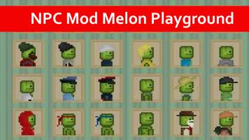 NPC Mod Melon Playground poster