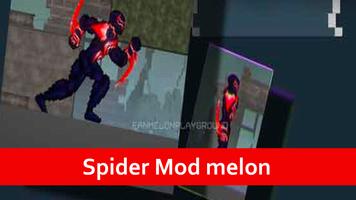 Spider Mod melon Playground poster