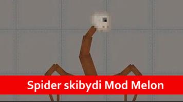 Spider skibydi Mod melon screenshot 2