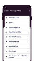 Aviation Dictionary Offline Screenshot 1