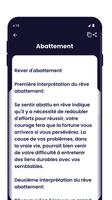 Dictionnaire des rêves captura de pantalla 2