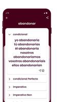 برنامه‌نما Conjugación de verbos Español عکس از صفحه