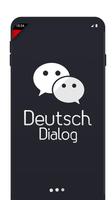 Deutsch Dialog Lernen الملصق