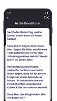 Deutsch Dialog Lernen Ekran Görüntüsü 2