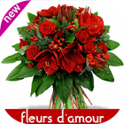 Bouquet de fleurs d'amour 아이콘