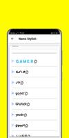 Gamer Stylish Nicknames screenshot 1