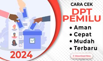 Cek DPT Pemilu 2024 poster