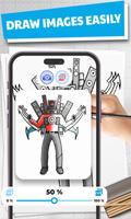 Draw AR : Skibi Toilet Monster পোস্টার
