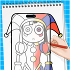 Draw AR : Digital Circus Pom иконка
