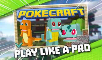 برنامه‌نما Pokecraft pixelmon Mod MCPE عکس از صفحه