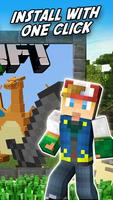 برنامه‌نما Pokecraft pixelmon Mod MCPE عکس از صفحه
