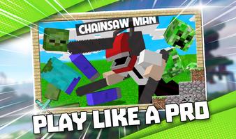 Chainsaw Man Mod for MCPE captura de pantalla 3