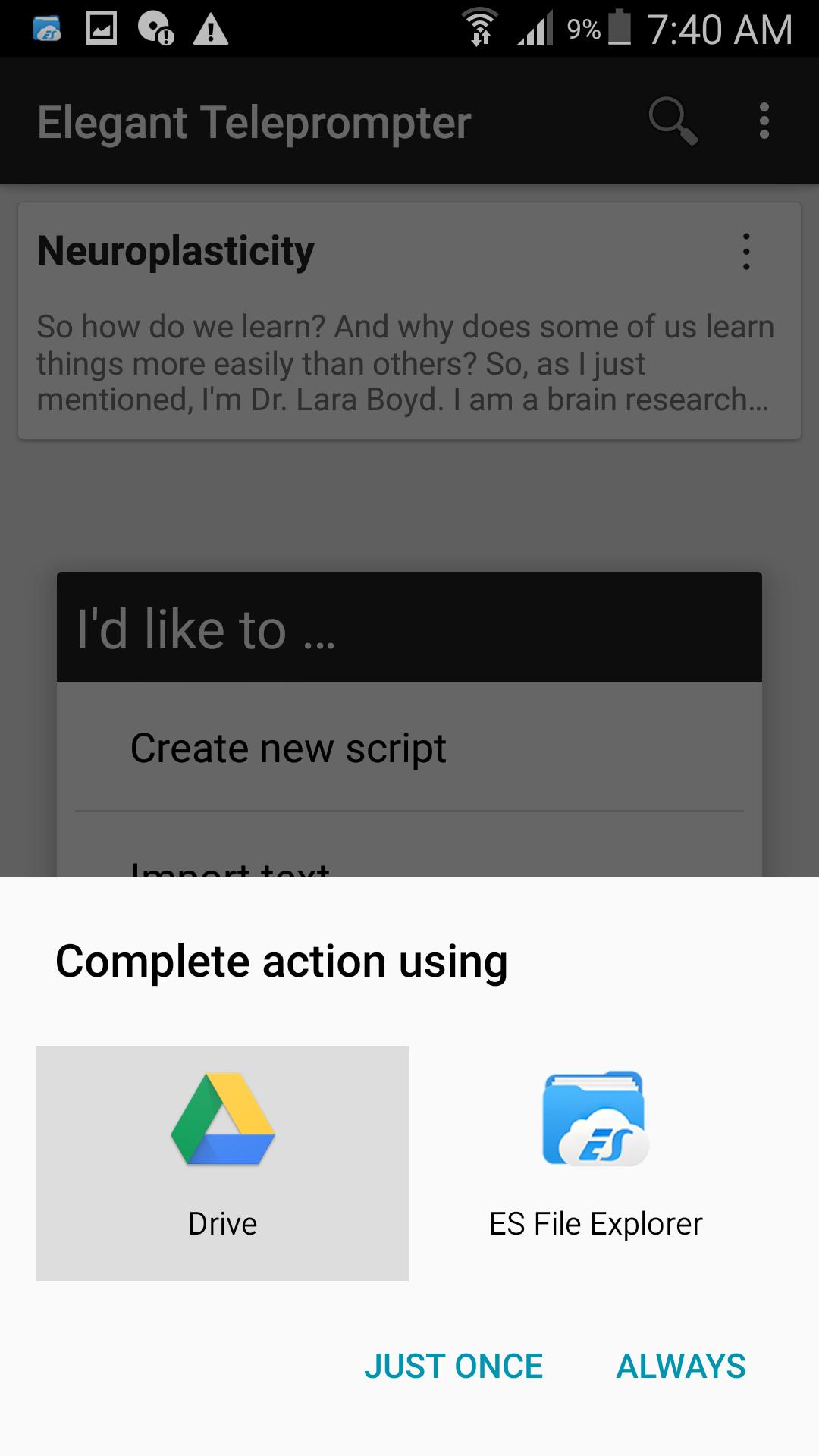Elegant Teleprompter for Android APK Download