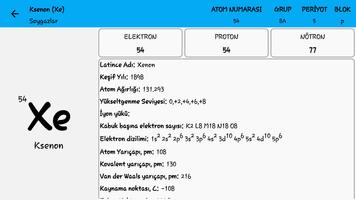 Periyodik Tablo & Oyun 2023 تصوير الشاشة 1