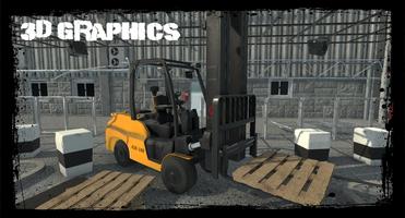 Forklift Kargo Taşıma Oyunu plakat