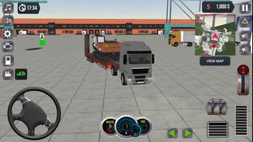 لعبة محاكاة الشاحنات الدولية تصوير الشاشة 1