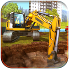 Excavator Dozer & Kepçe Simulasyon Oyunları icône