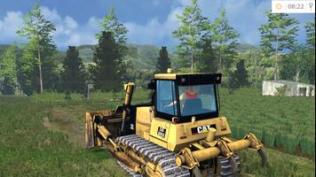 Excavator Dozer & Kepçe Simulasyon Oyunları capture d'écran 3